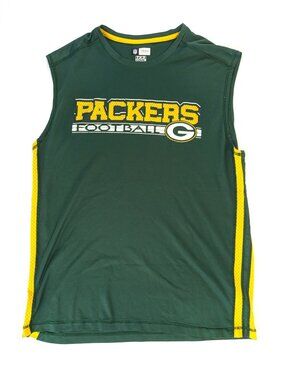 Green Bay Packers Jersey Shirt - Men's Large - TX3 Cool NFL Team Apparel